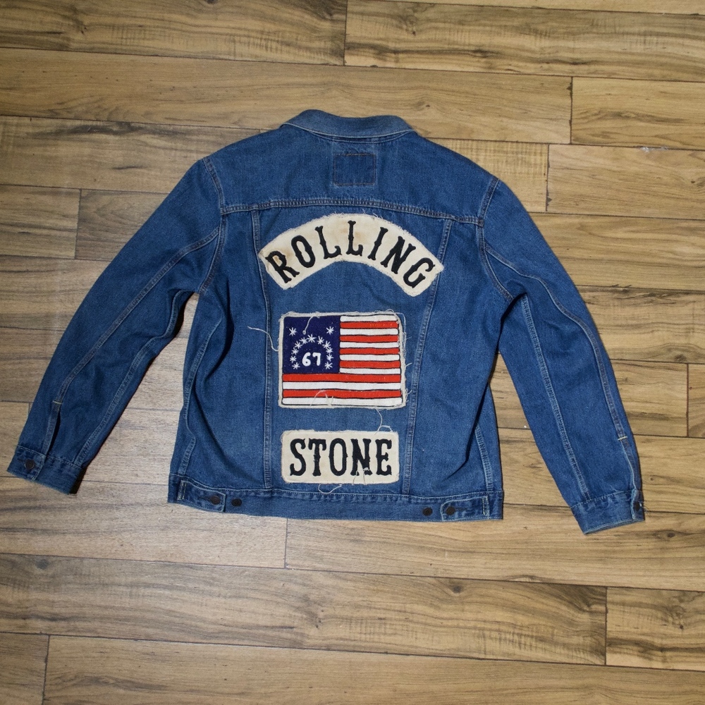 Lucky 11 Vintage Rolling Stones Denim Jacket